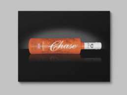Canvas photograph of Chase vodka bottle