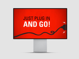 Plug in and go video on Pro Display XDR monitor